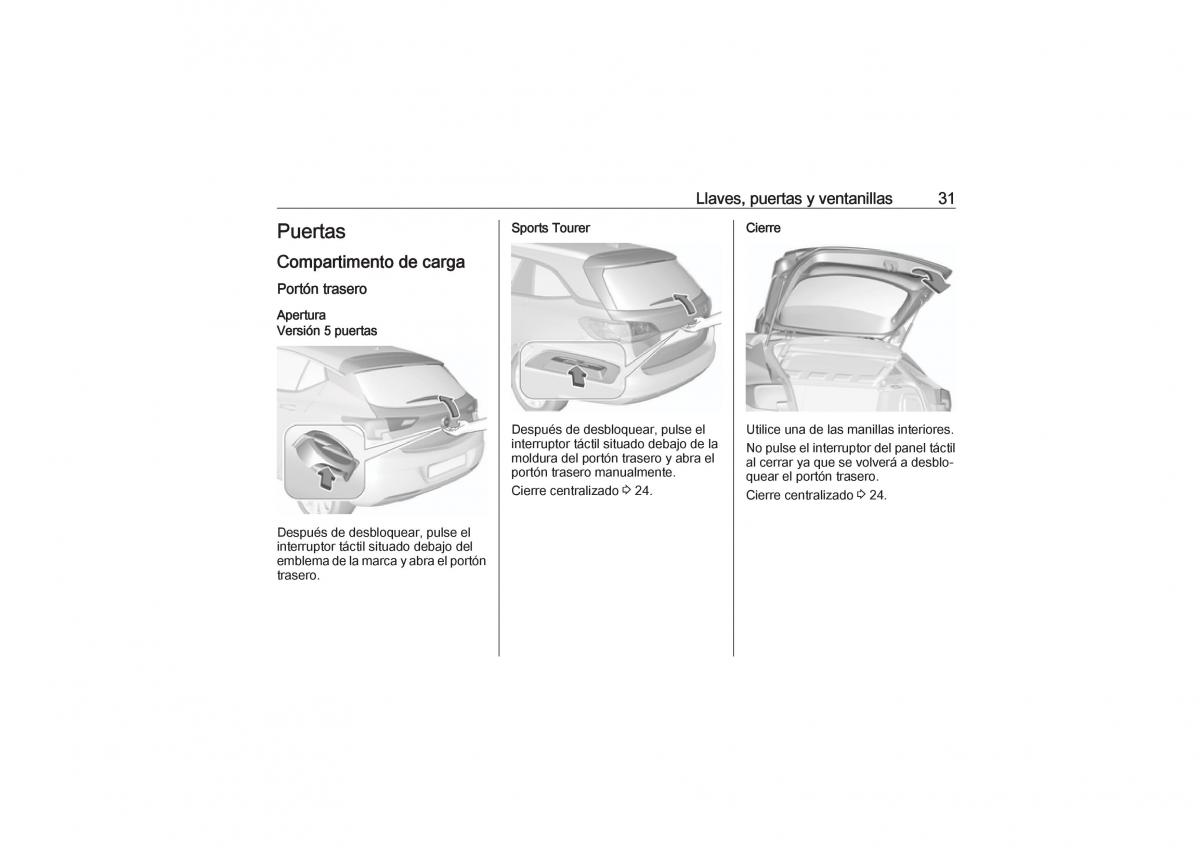 Opel Astra K V 5 manual del propietario / page 33