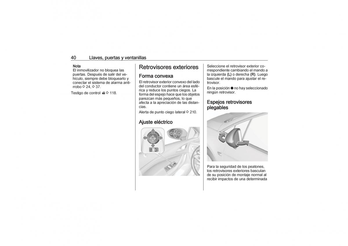 Opel Astra K V 5 manual del propietario / page 42