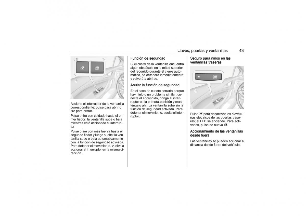 Opel Astra K V 5 manual del propietario / page 45