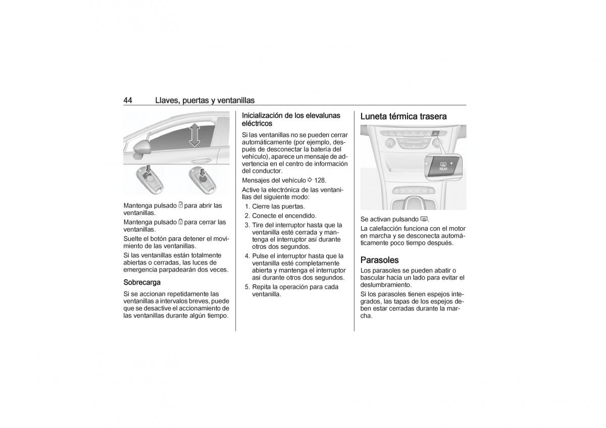 Opel Astra K V 5 manual del propietario / page 46