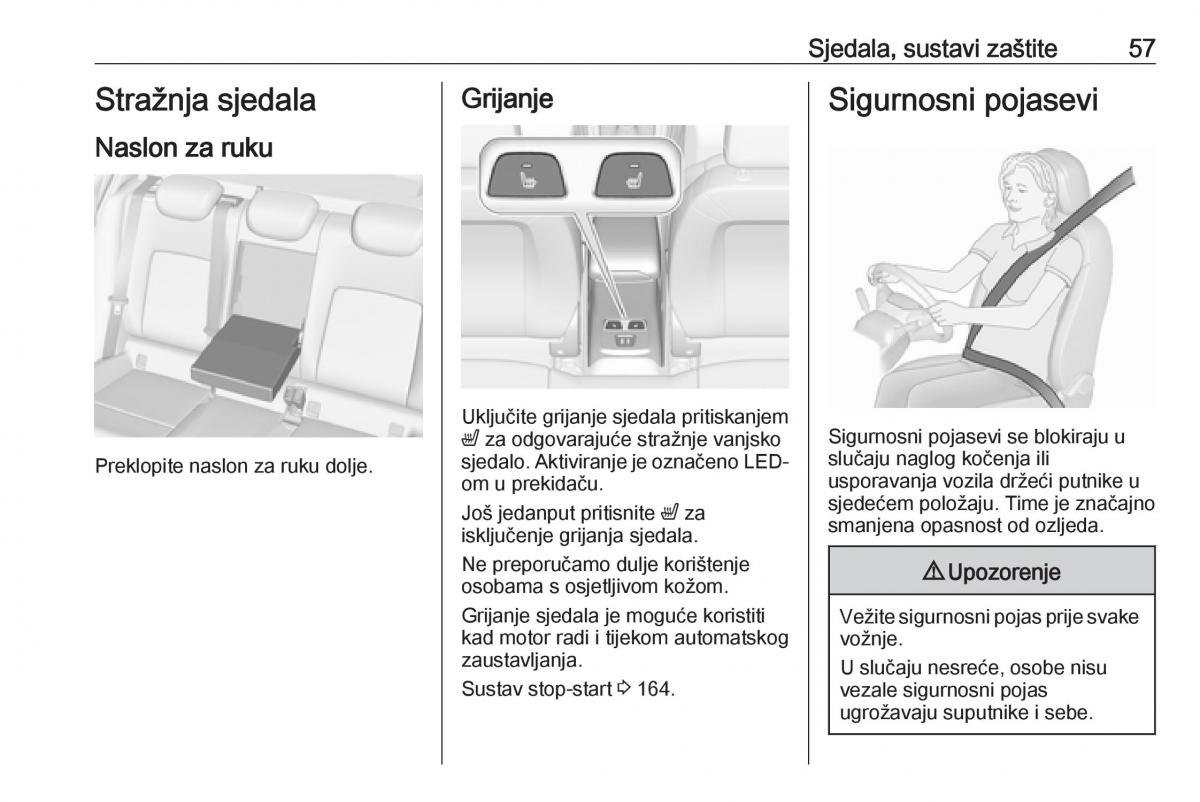 Opel Astra K V 5 vlasnicko uputstvo / page 59