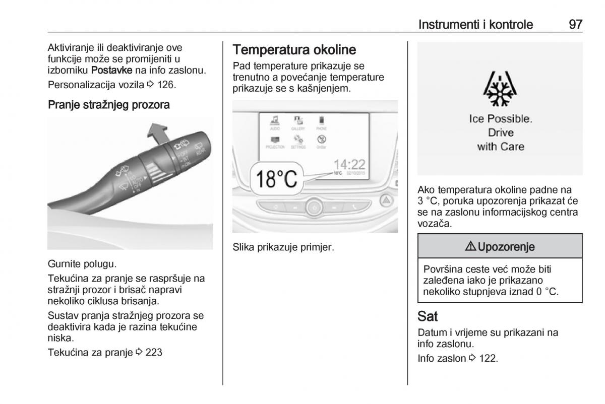 Opel Astra K V 5 vlasnicko uputstvo / page 99