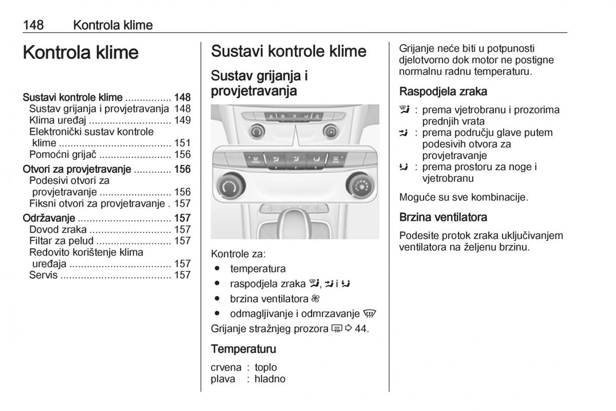 Opel Astra K V 5 vlasnicko uputstvo / page 150