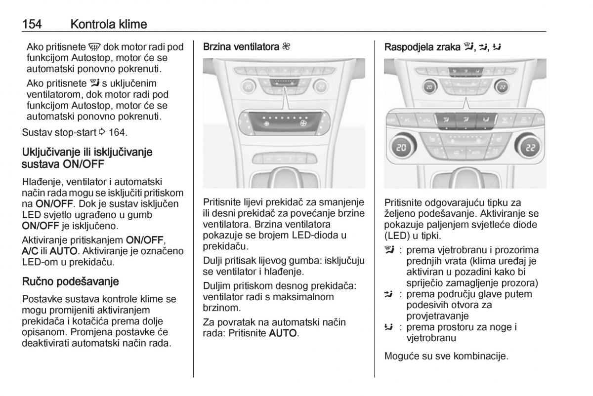 Opel Astra K V 5 vlasnicko uputstvo / page 156