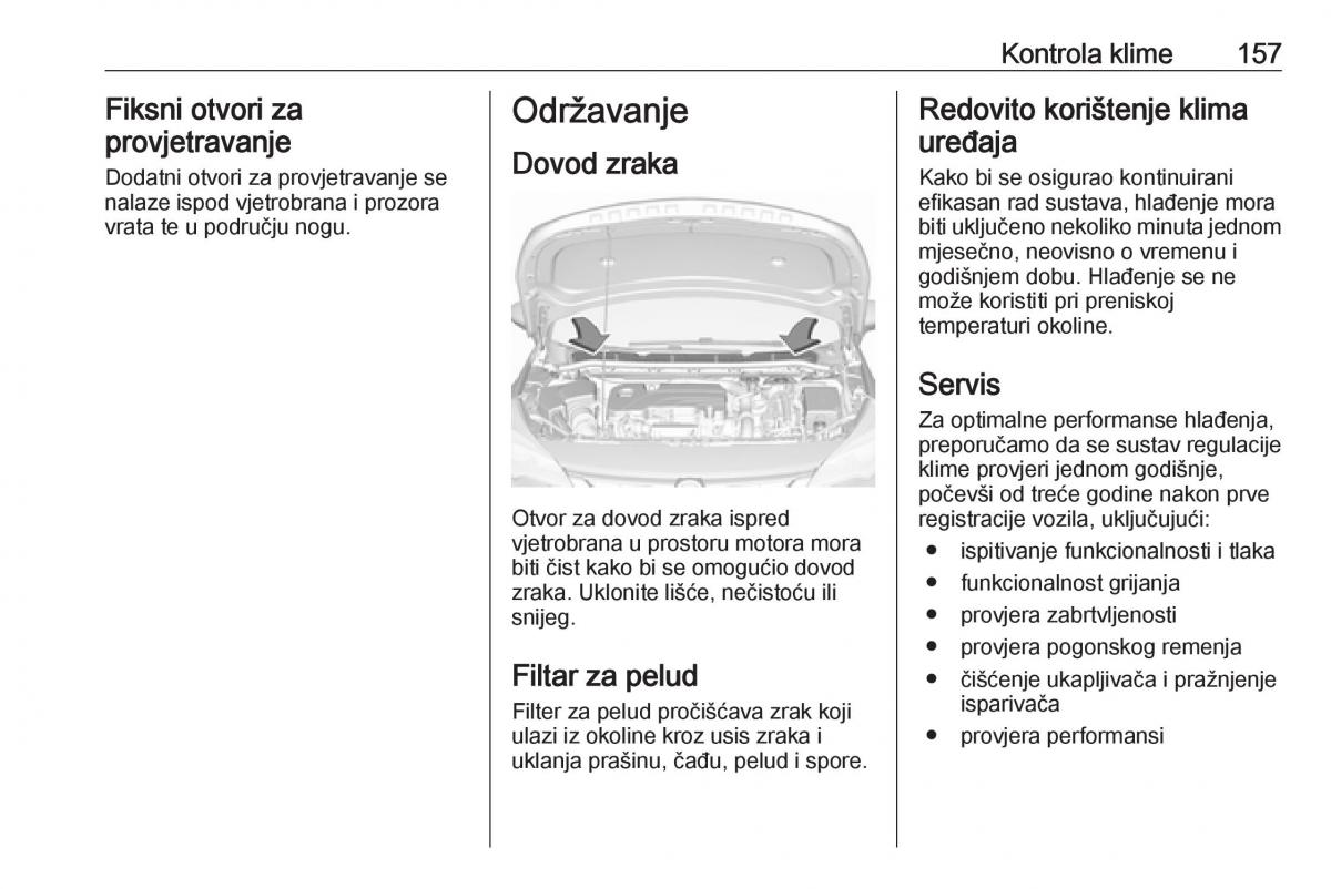 Opel Astra K V 5 vlasnicko uputstvo / page 159