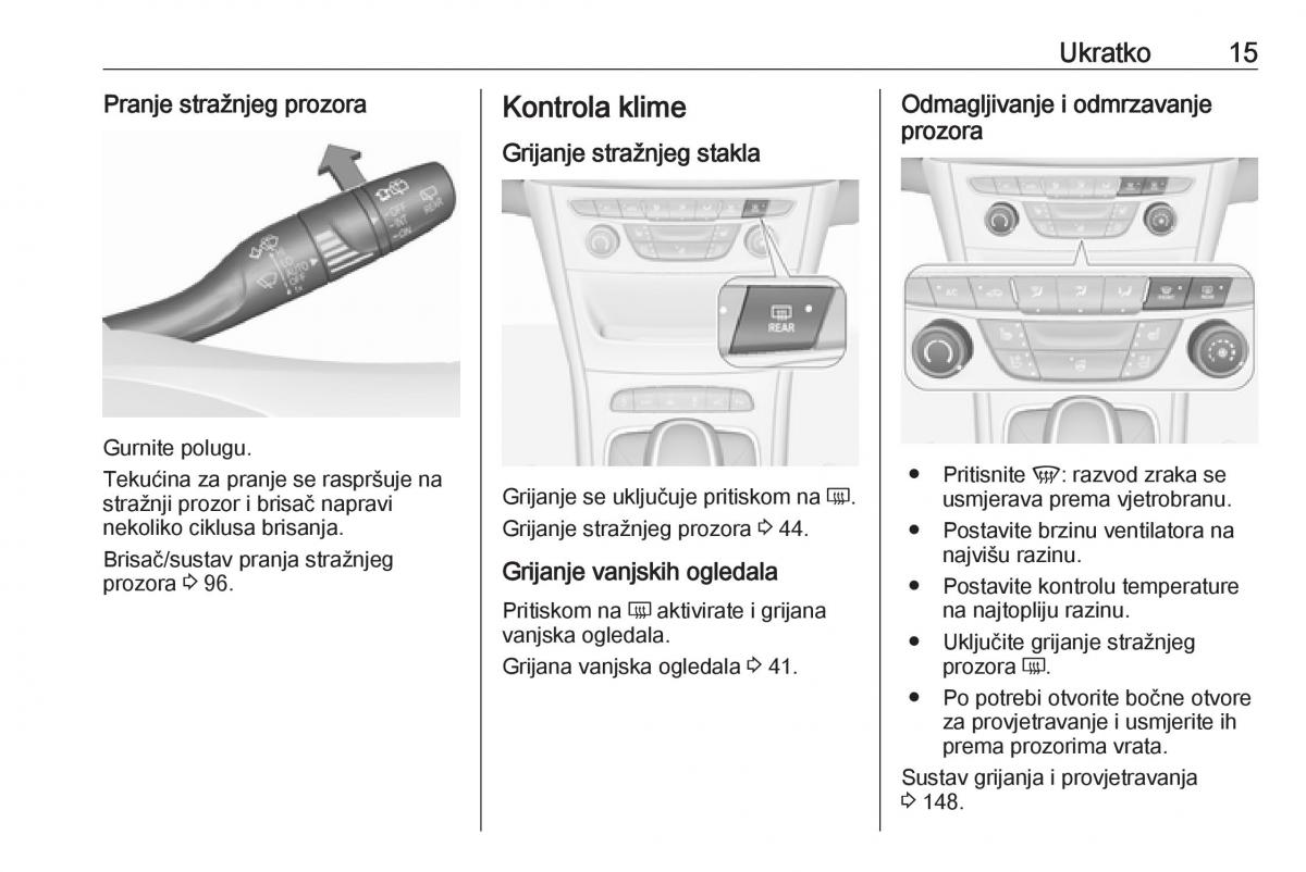 Opel Astra K V 5 vlasnicko uputstvo / page 17