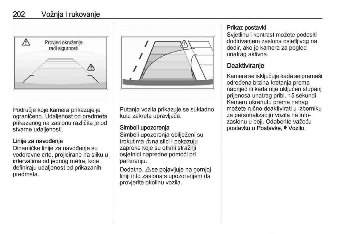 Opel Astra K V 5 vlasnicko uputstvo / page 204