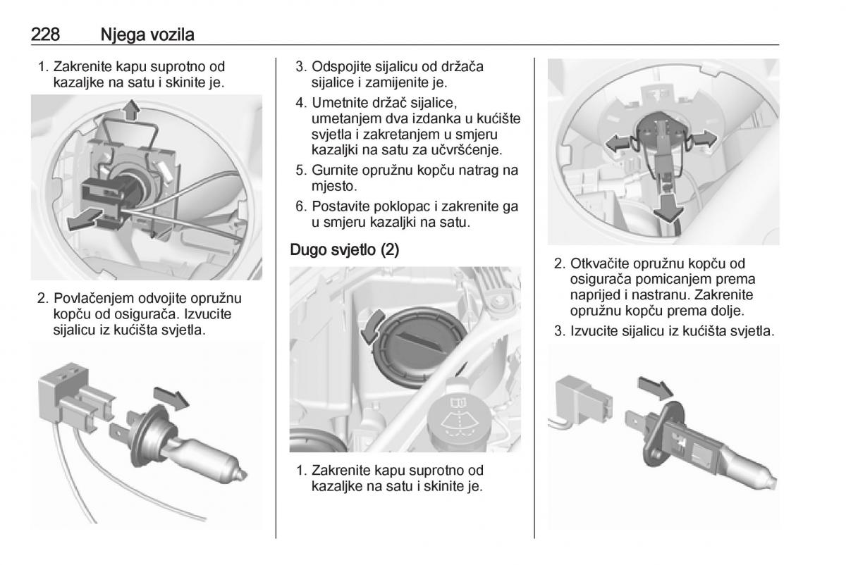 Opel Astra K V 5 vlasnicko uputstvo / page 230