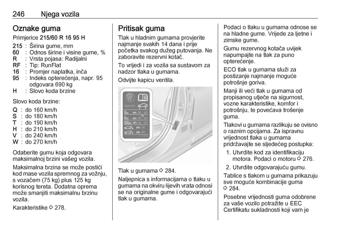 Opel Astra K V 5 vlasnicko uputstvo / page 248