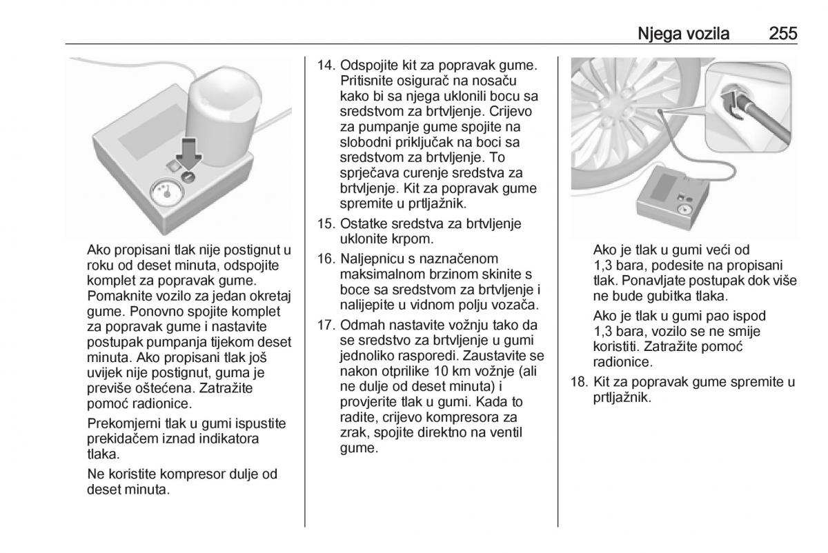 Opel Astra K V 5 vlasnicko uputstvo / page 257