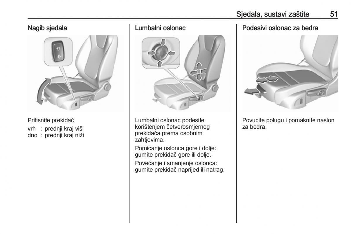 Opel Astra K V 5 vlasnicko uputstvo / page 53