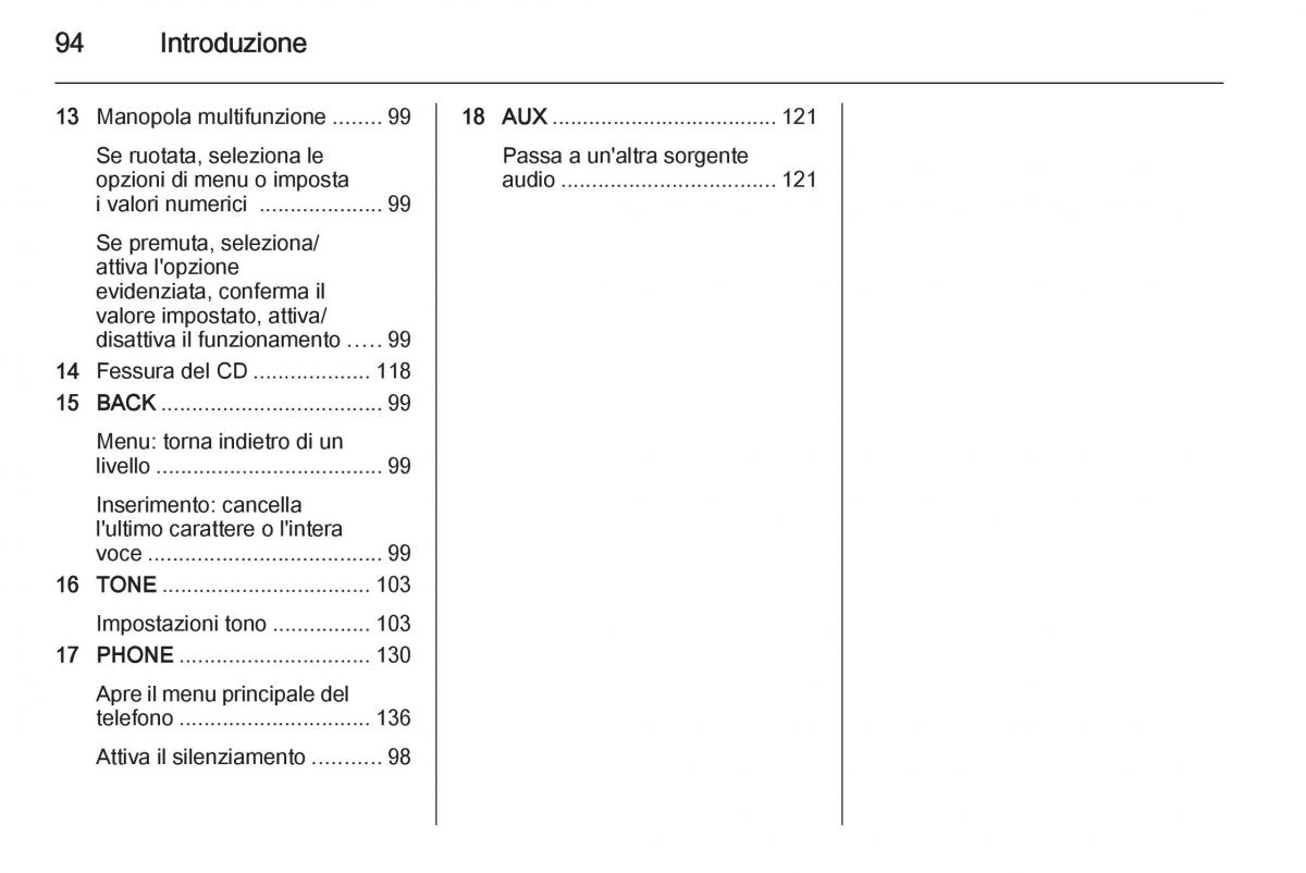 Opel Astra K V 5 manuale del proprietario / page 94