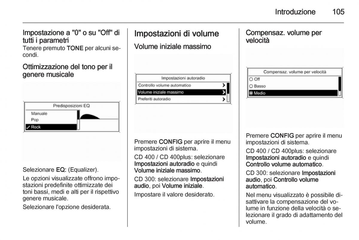 Opel Astra K V 5 manuale del proprietario / page 105