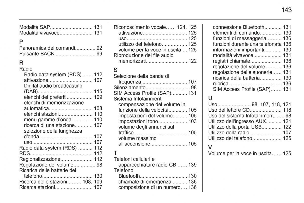 Opel Astra K V 5 manuale del proprietario / page 143