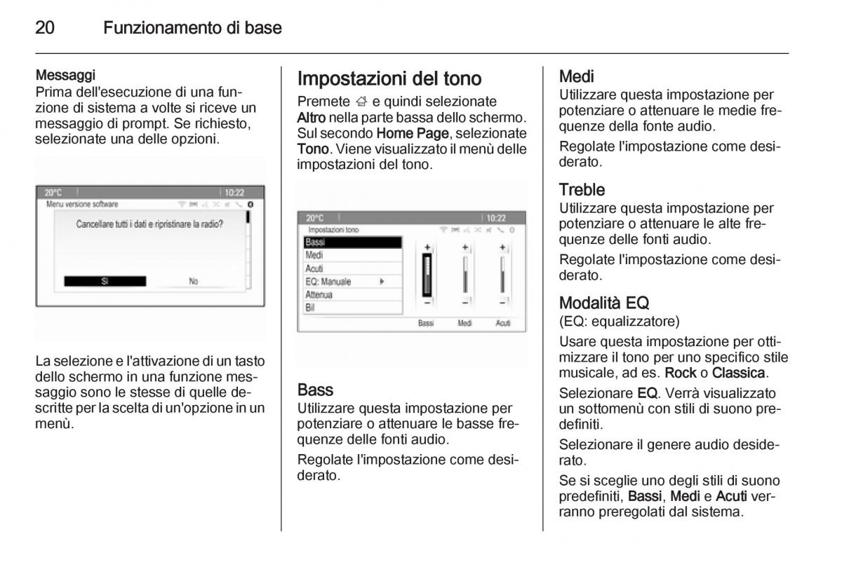 Opel Astra K V 5 manuale del proprietario / page 20