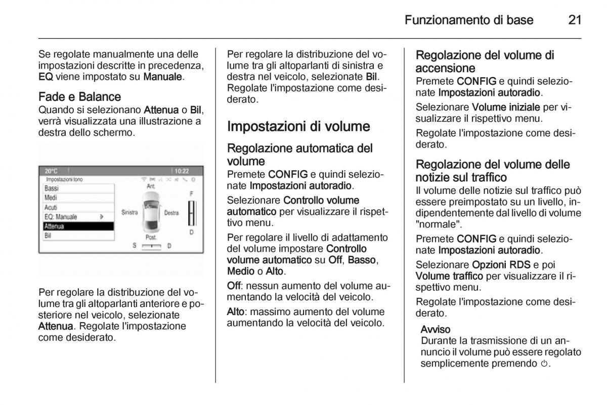 Opel Astra K V 5 manuale del proprietario / page 21