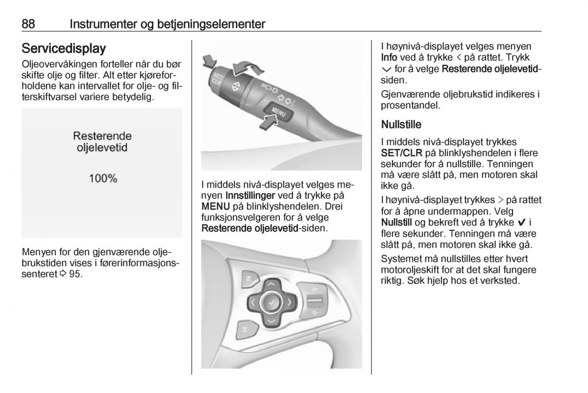 Opel Astra K V 5 bruksanvisningen / page 90