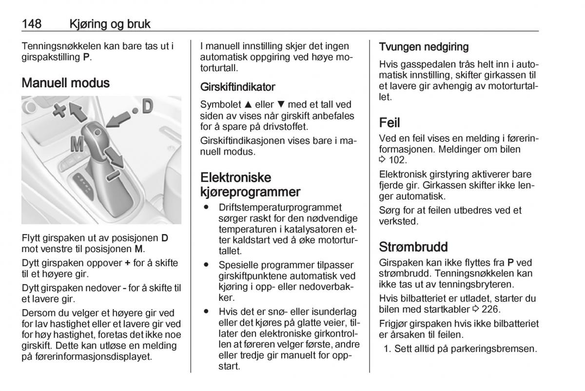 Opel Astra K V 5 bruksanvisningen / page 150