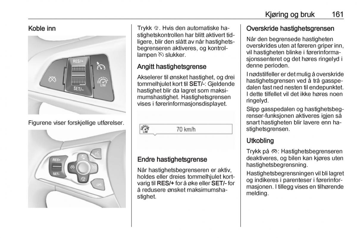 Opel Astra K V 5 bruksanvisningen / page 163