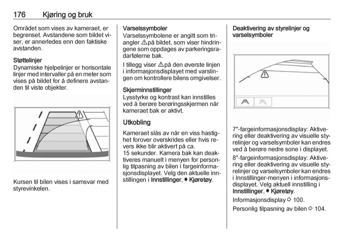 Opel Astra K V 5 bruksanvisningen / page 178