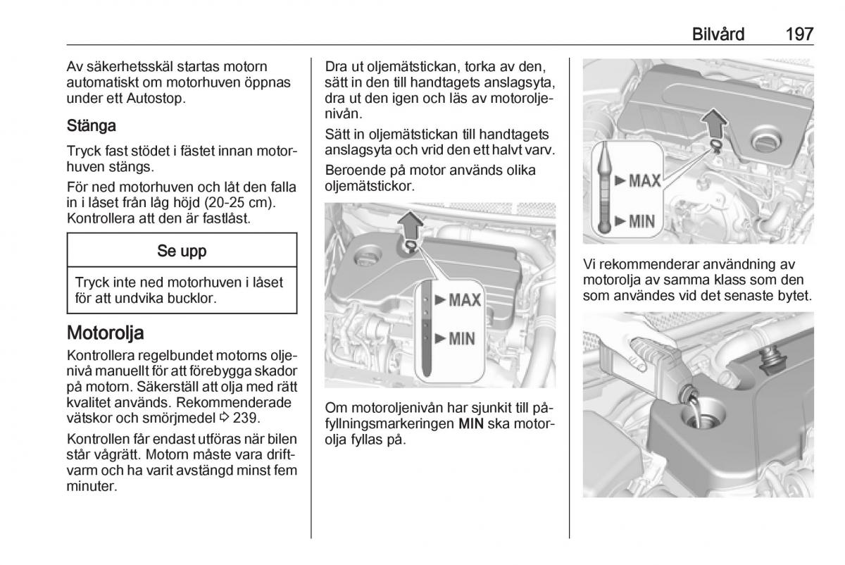 Opel Astra K V 5 instruktionsbok / page 199