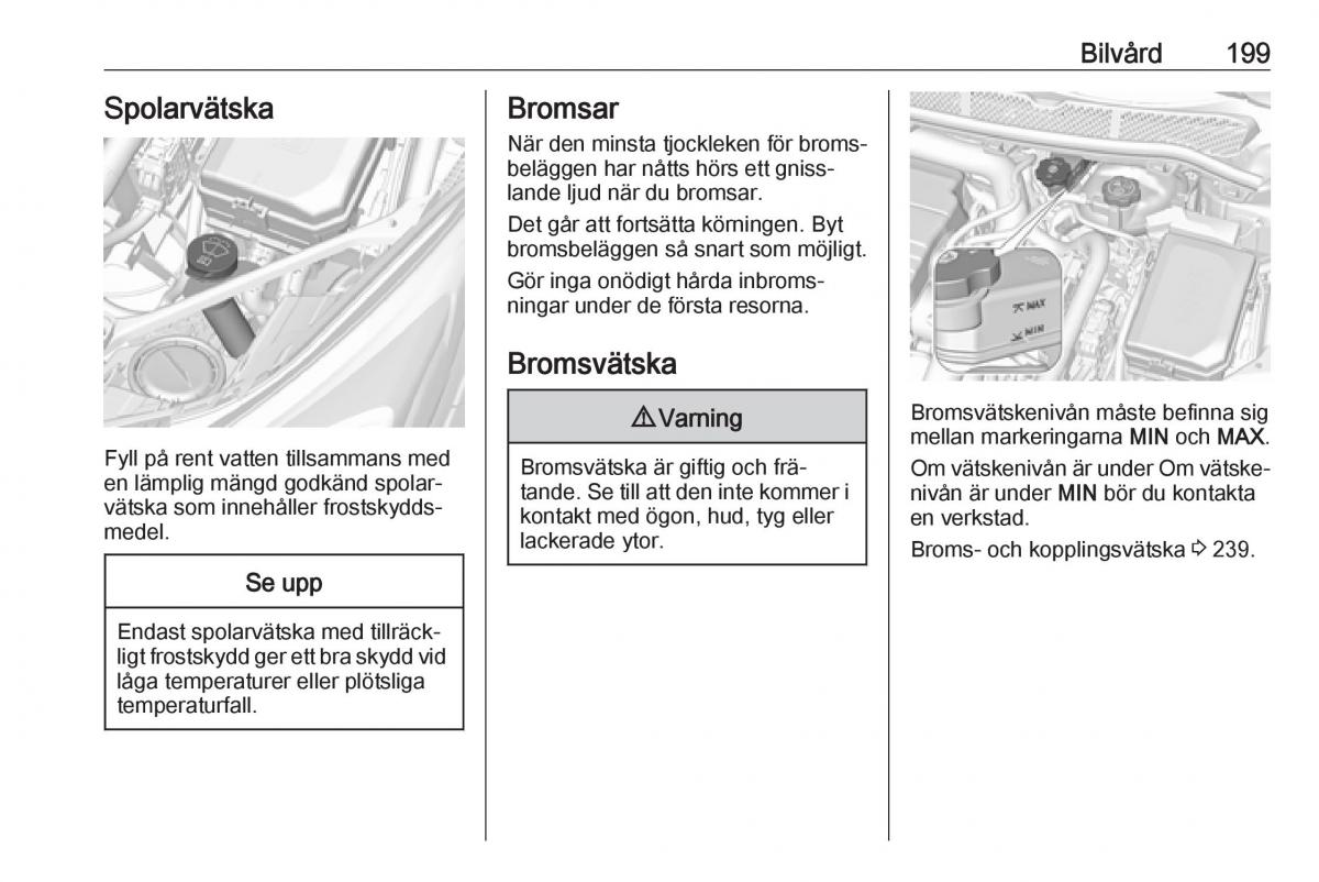 Opel Astra K V 5 instruktionsbok / page 201