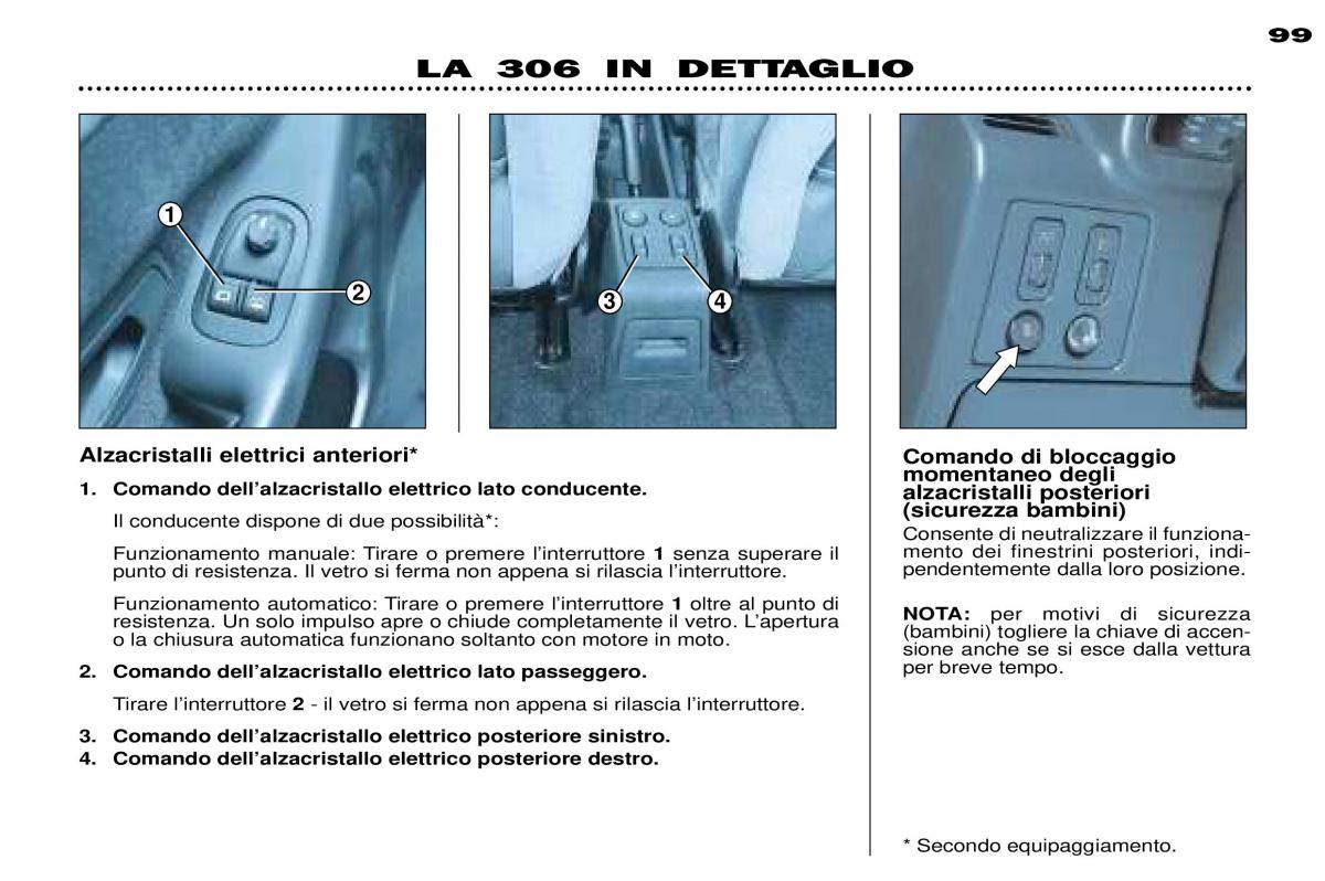 Peugeot 306 Break PH3 manuale del proprietario / page 75