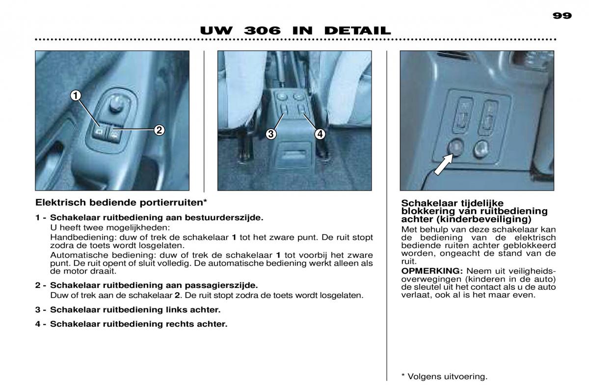 Peugeot 306 Break PH3 handleiding / page 77