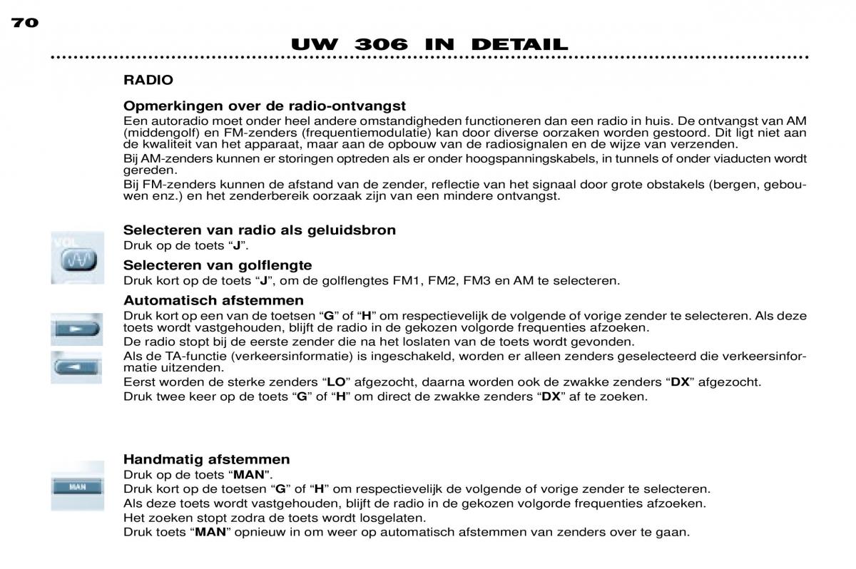 Peugeot 306 Break PH3 handleiding / page 47