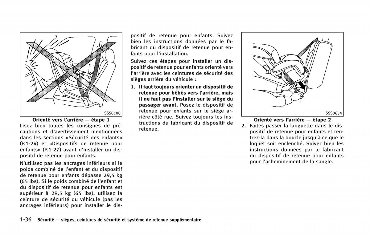 manual  Infiniti Q50 manuel du proprietaire / page 57