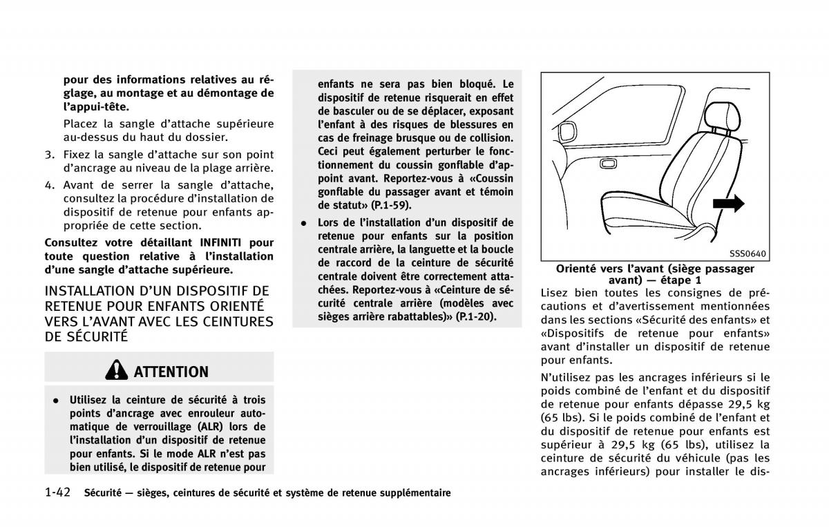 manual  Infiniti Q50 manuel du proprietaire / page 63