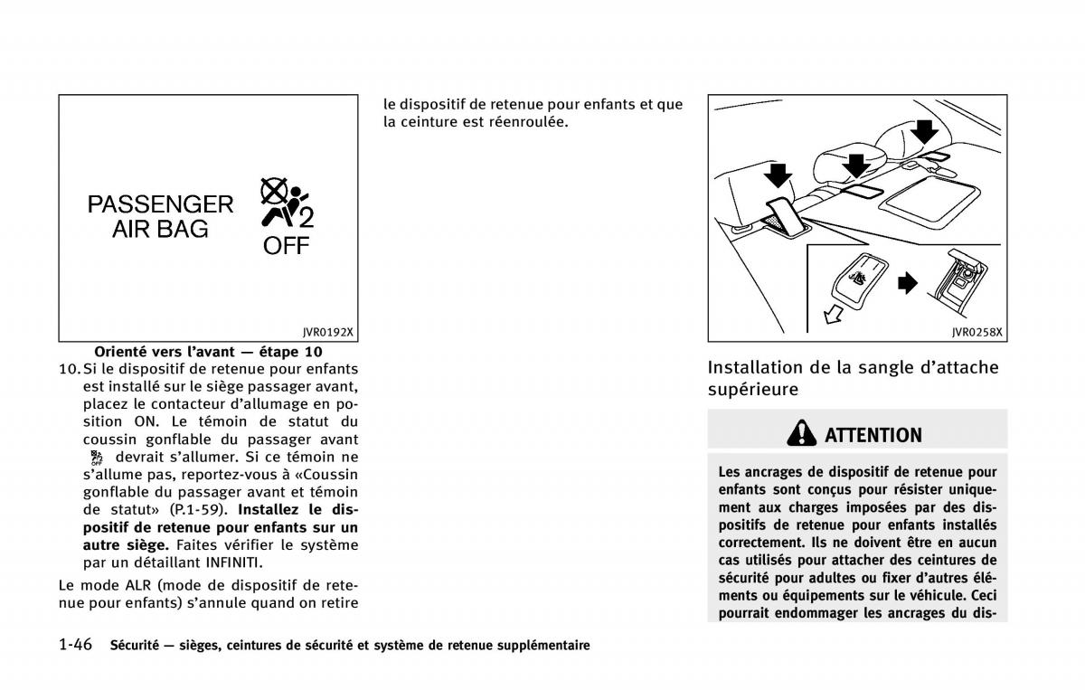 manual  Infiniti Q50 manuel du proprietaire / page 67