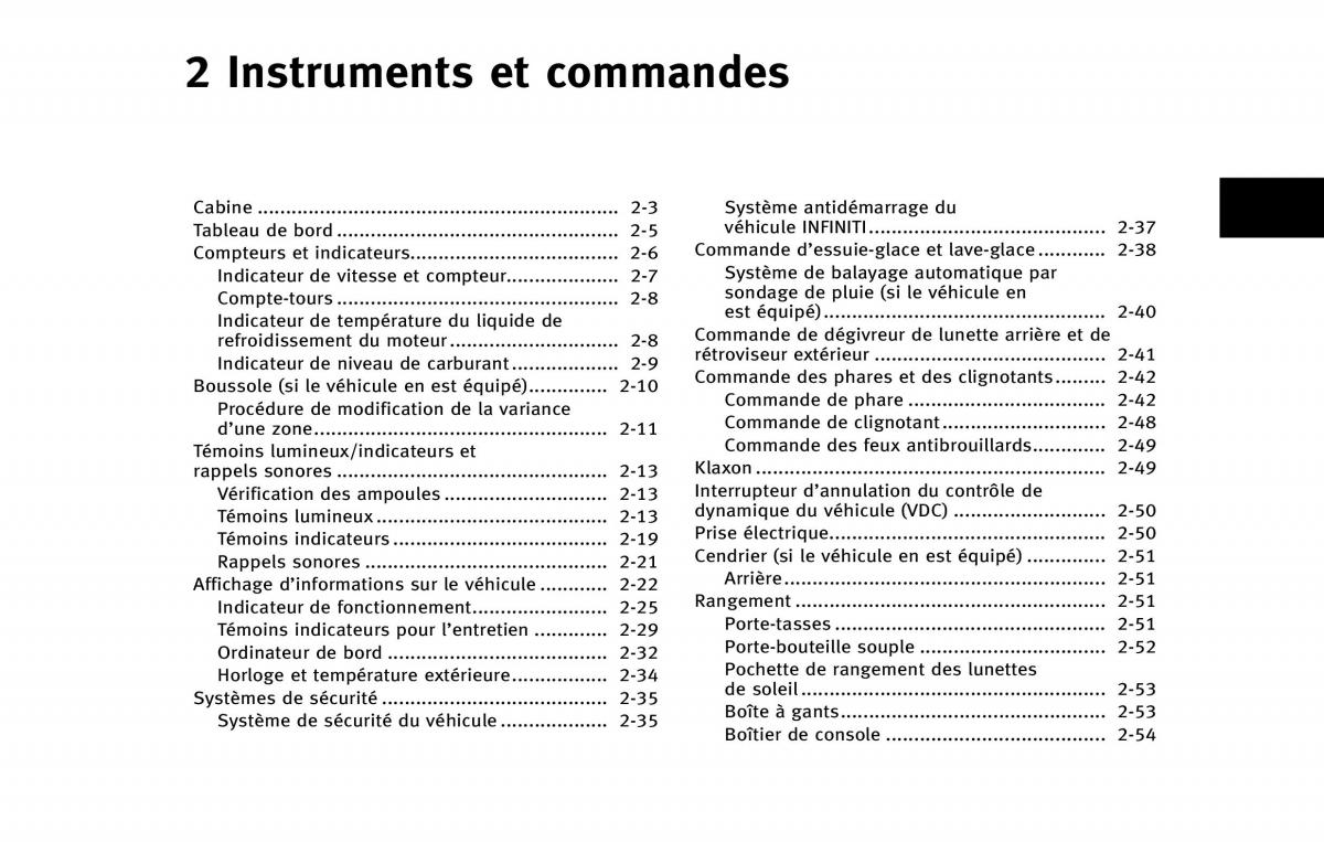 manual  Infiniti Q50 manuel du proprietaire / page 94