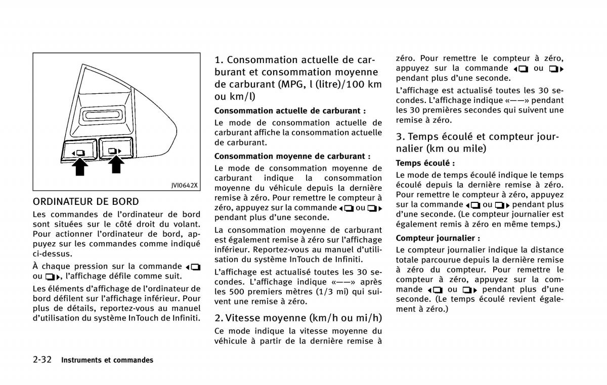 manual  Infiniti Q50 manuel du proprietaire / page 125