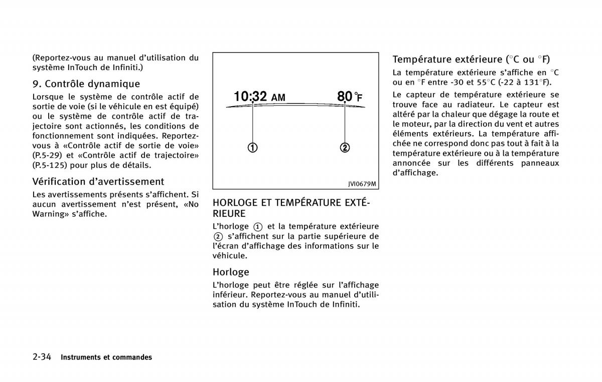 manual  Infiniti Q50 manuel du proprietaire / page 127