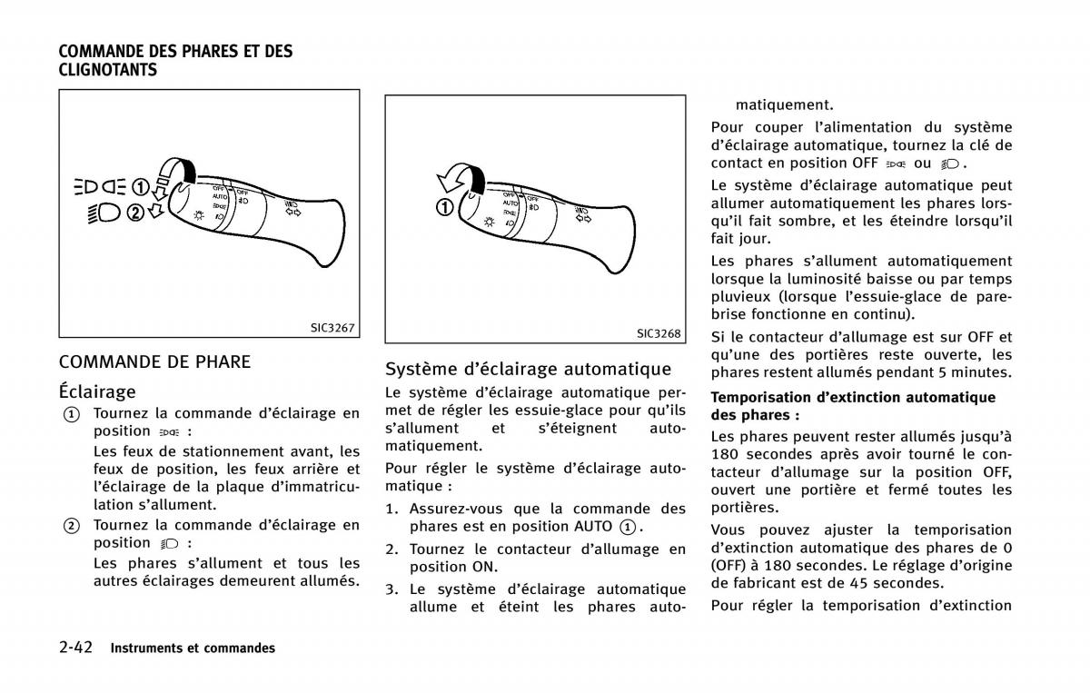 manual  Infiniti Q50 manuel du proprietaire / page 135