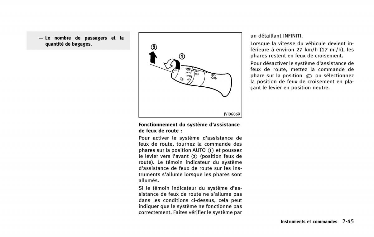 manual  Infiniti Q50 manuel du proprietaire / page 138