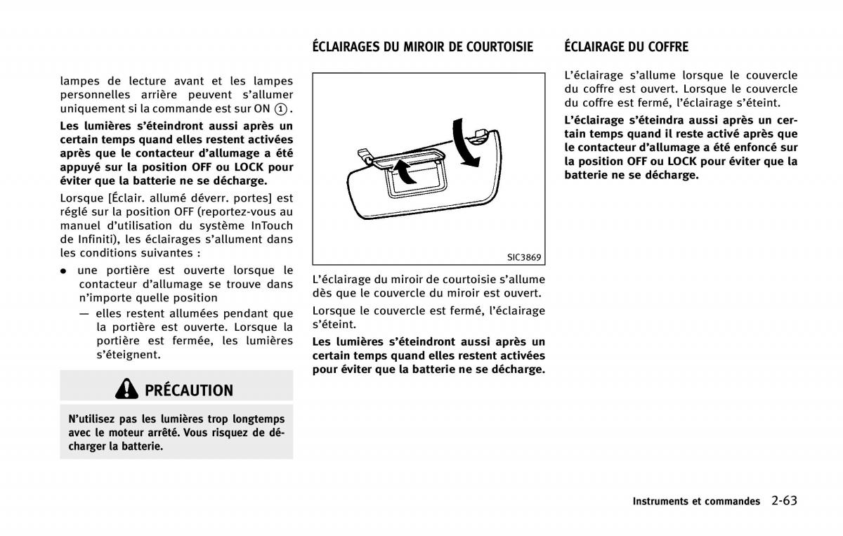 manual  Infiniti Q50 manuel du proprietaire / page 156