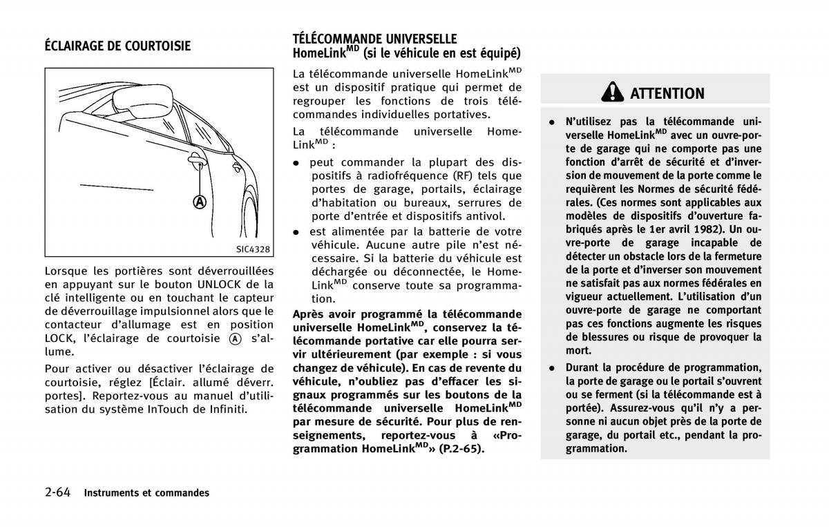 manual  Infiniti Q50 manuel du proprietaire / page 157