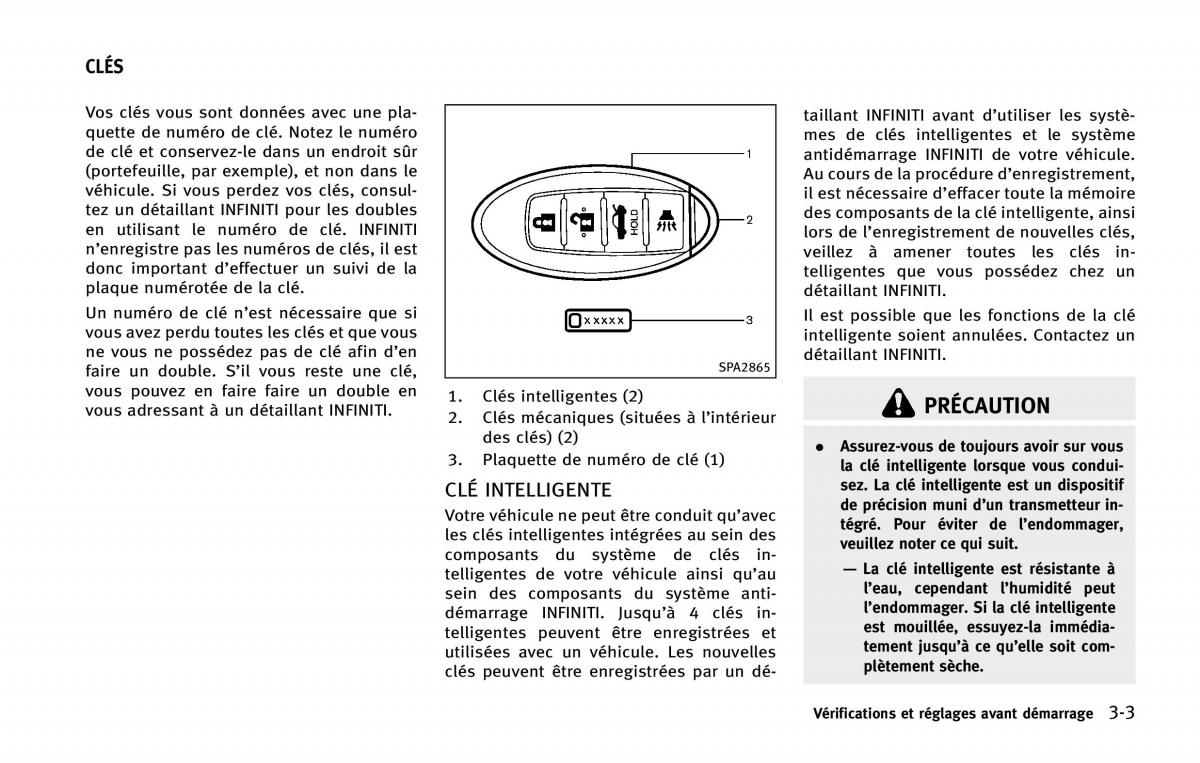 manual  Infiniti Q50 manuel du proprietaire / page 166