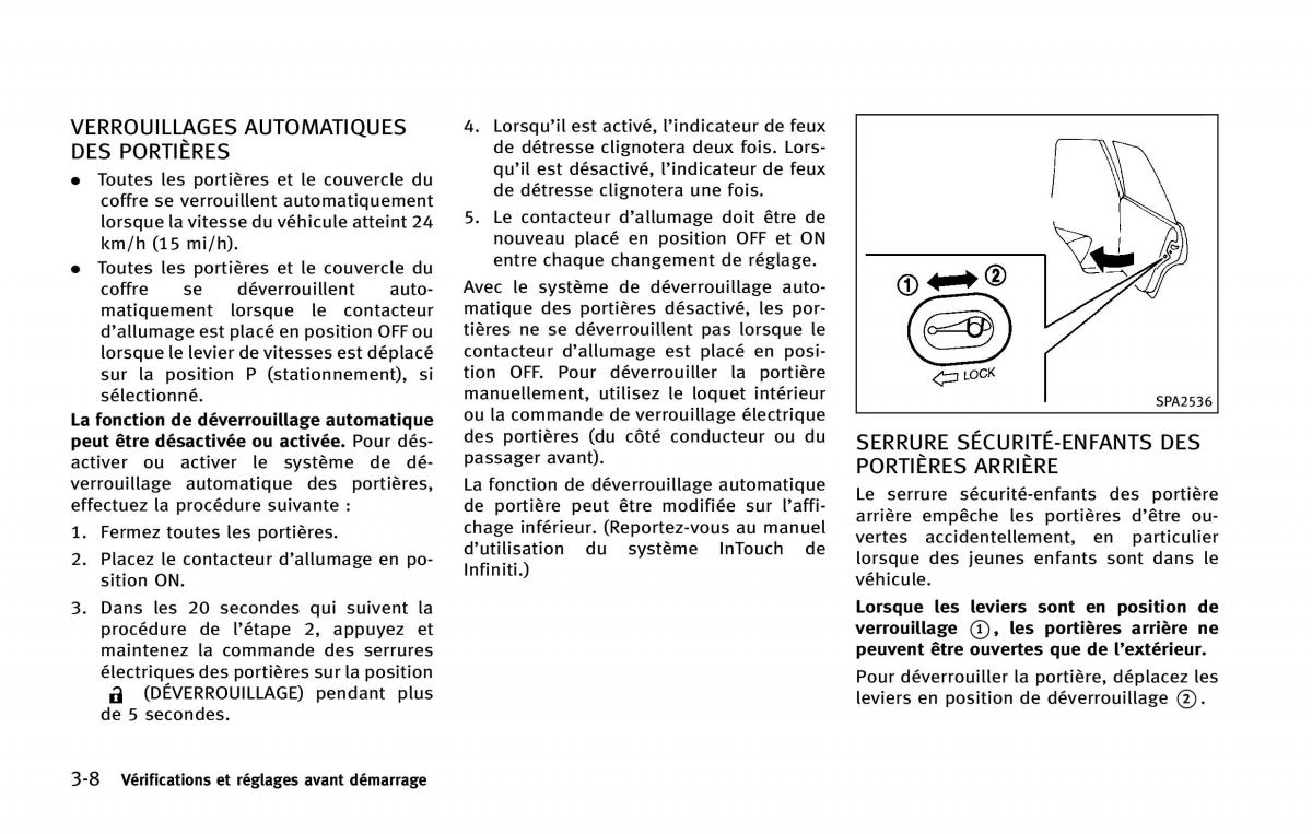 manual  Infiniti Q50 manuel du proprietaire / page 171