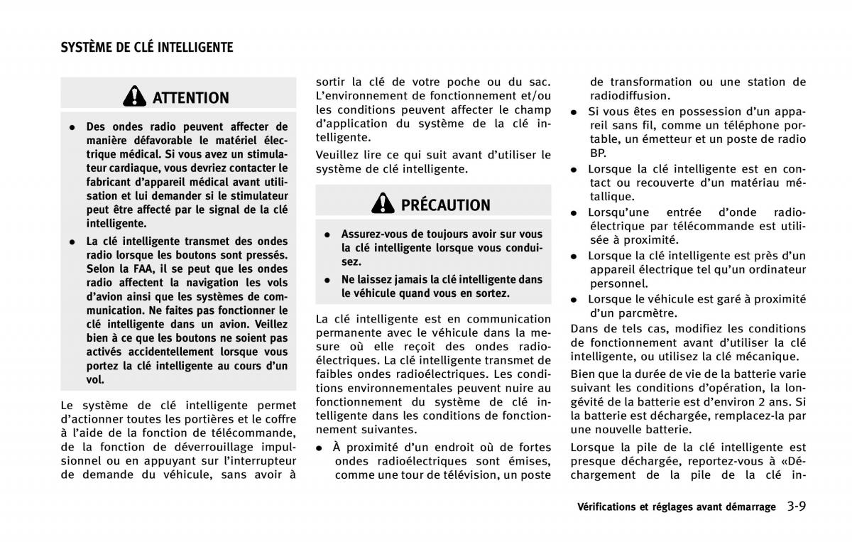 manual  Infiniti Q50 manuel du proprietaire / page 172