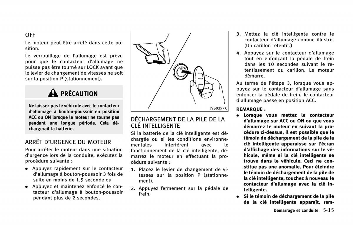 manual  Infiniti Q50 manuel du proprietaire / page 220