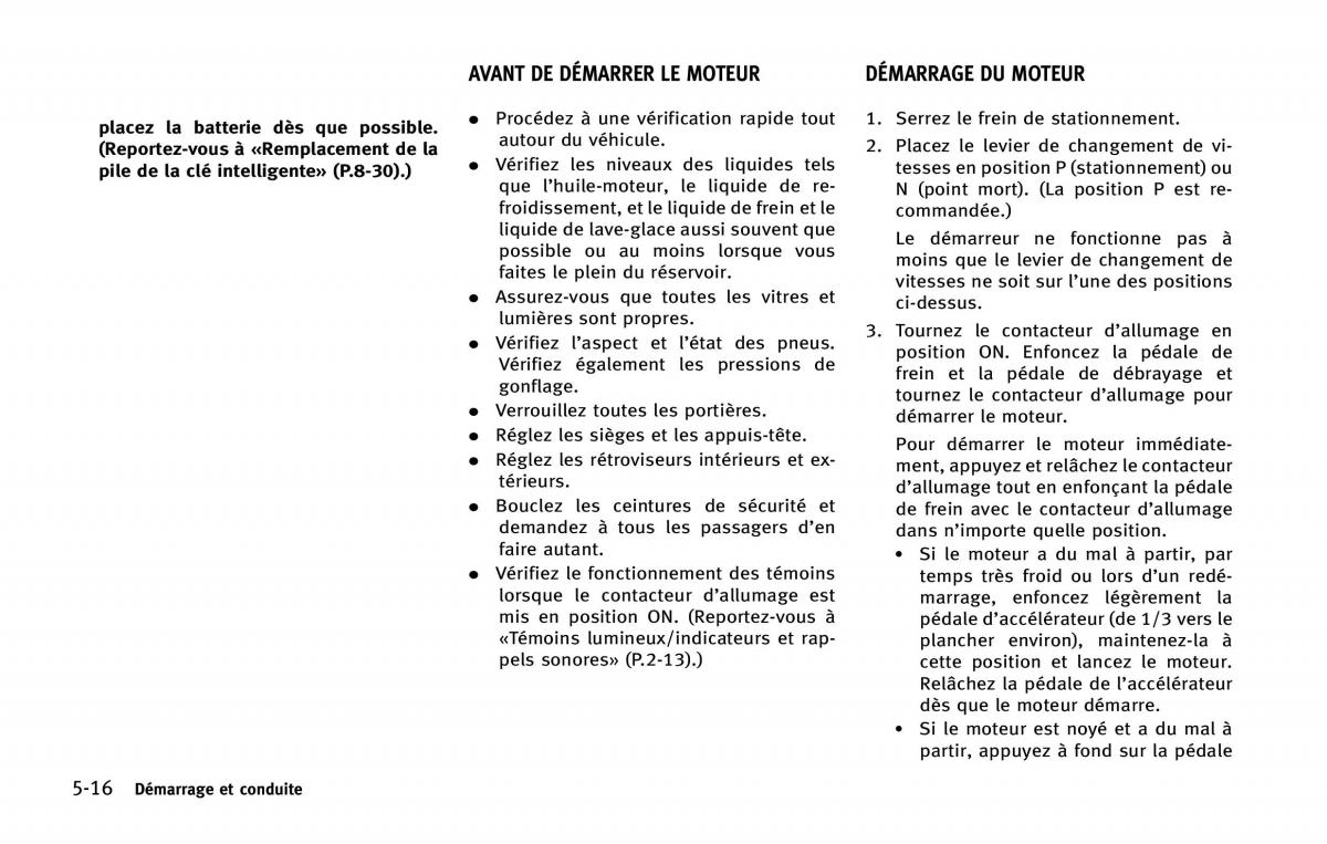 manual  Infiniti Q50 manuel du proprietaire / page 221