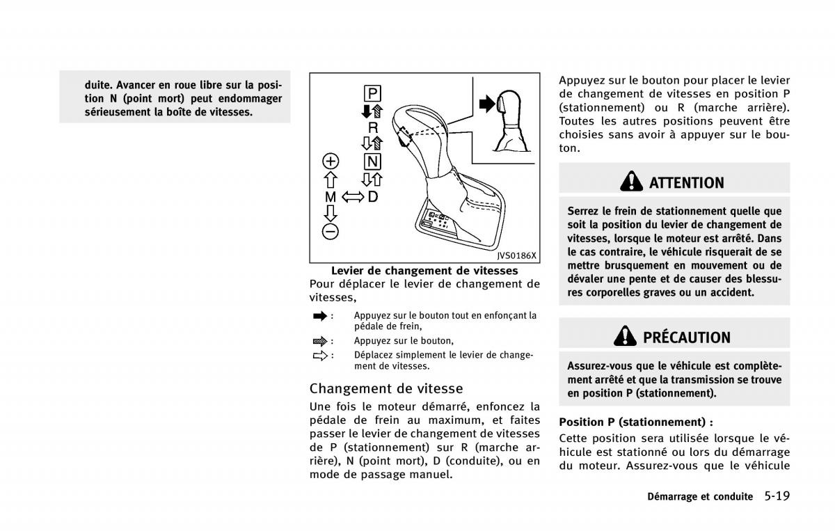 manual  Infiniti Q50 manuel du proprietaire / page 224