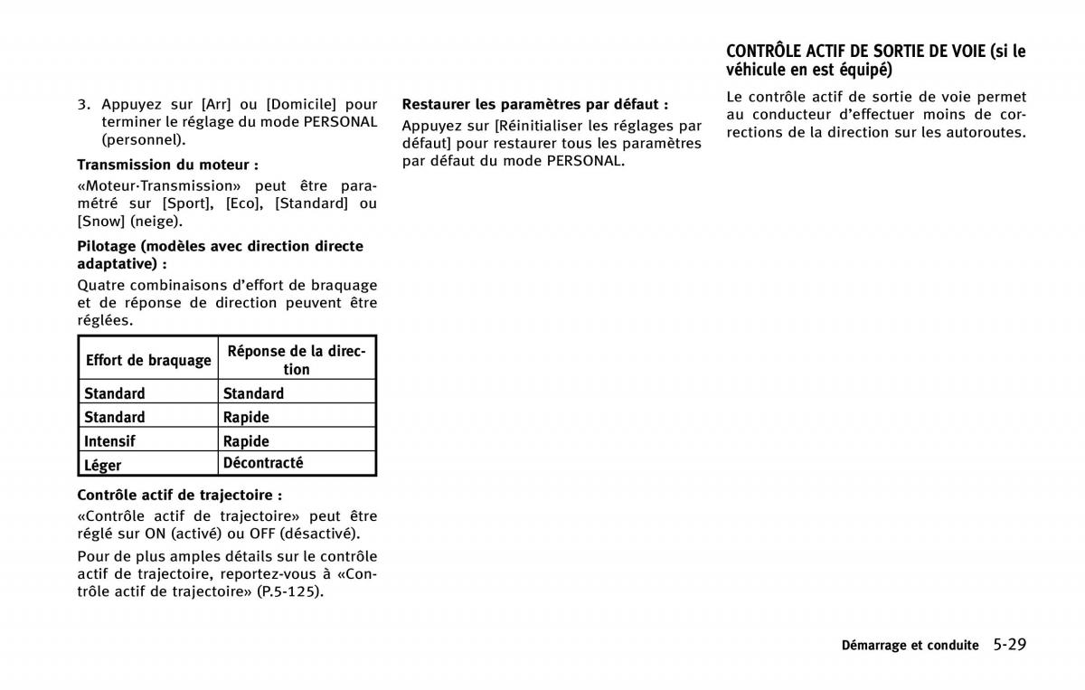 manual  Infiniti Q50 manuel du proprietaire / page 234