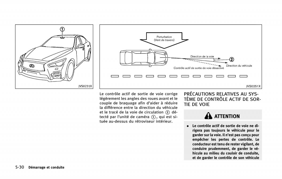 manual  Infiniti Q50 manuel du proprietaire / page 235