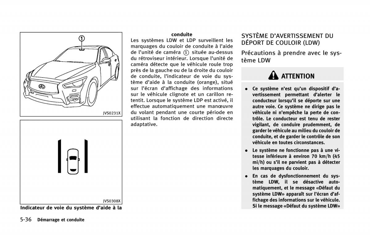 manual  Infiniti Q50 manuel du proprietaire / page 241