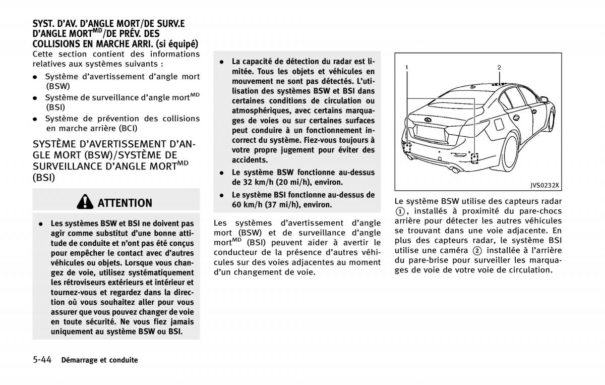 manual  Infiniti Q50 manuel du proprietaire / page 249