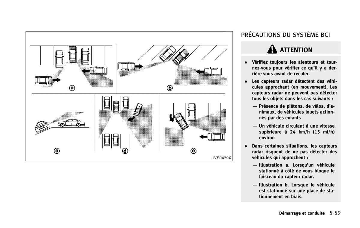 manual  Infiniti Q50 manuel du proprietaire / page 264